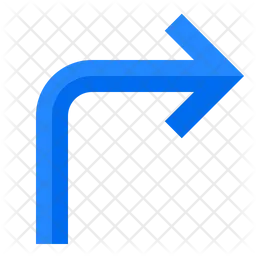 Turn Right  Icon