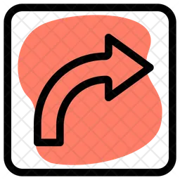 Turn Right  Icon