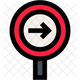 Turn Right  Icon