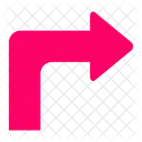 Turn Right Direction Right Icon