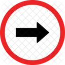 Turn Right Arrow Turnrightarrow Rightarrowsigns Icon