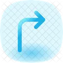 Turn Right Arrow Icon