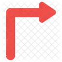 Turn Right Arrow Directional Arrow Navigation Arrow Icon