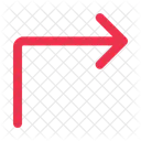 Turn Right Arrow Right Icon