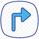 Turn Right Icon