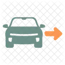 Turn Right Car Road Icon