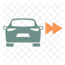 Turn Right Car Road Icon