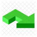 Turn Right Direction Icon