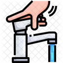 Turn Tap On Tap On Faucet Icon
