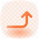 Turn Up Arrow Icon