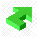 Arrow Turn Up Icon