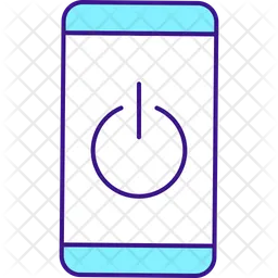 Turning off smartphone  Icon