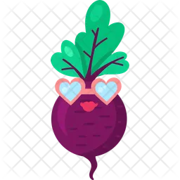 Turnip Emoji Icon