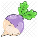 Turnip Vegetable Food Icon