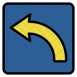 Turnleft  Icon