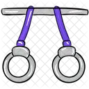 Hangeringe Turnringe Akrobatikringe Symbol