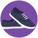 Turnschuhe Sportbekleidung Schuhe Icon