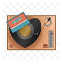 Turntable Music Vinyl Icon