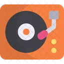Turntable Music Player Vinyl Player Icon