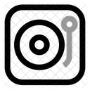 Turntable Music Vinyl Icon