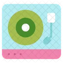 Turntable Audio Music Icon