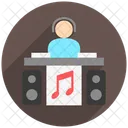 Music Mix Turntable Icon
