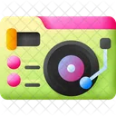 Turntable Music Vinyl Icon
