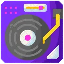 Turntable Edm Music And Multimedia Icon