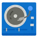 Turntable Vinyl Player Music Multimedia Icon