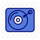 Turntable Deck Device Icon