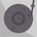 Turntable Disc Music Icon