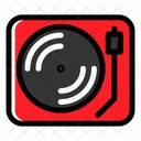 Vinyl Player Cd Icon