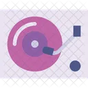 Music Vinyl Player Icon