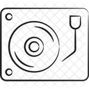 Music Vinyl Player Icon