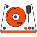 Turntable Music Vinyl Icon