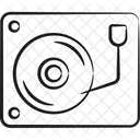 Music Vinyl Player Icon