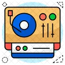 Turntable Record Player Dj Turntable Icon