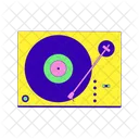Turntable Retro Vinyl Icon