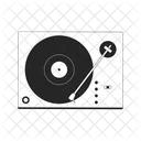 Turntable Retro Vinyl Icon