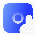 Turntable music note  Icon