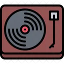 Turntable Player Vinyl Player Turntable Icon