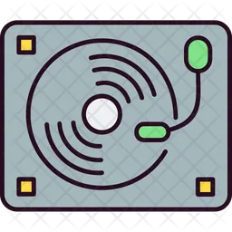 Turntable Player  Icon