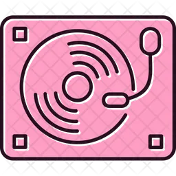 Turntable Player  Icon