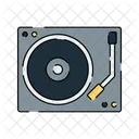 Turntable Vinyl Song Media Icon