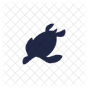 Turtle Sea Dark Blue Icon