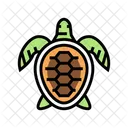 Turtle Ocean Underwater Icon