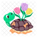 Turtle Cartoon Turtle Stickers Tortoise Cartoon Icon