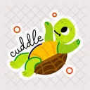 Turtle Cuddle Pet Turtle Pet Tortoise Icon