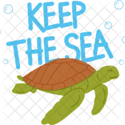 Turtle keep the sea  Icon