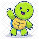 Turtle Say Hi  Icon